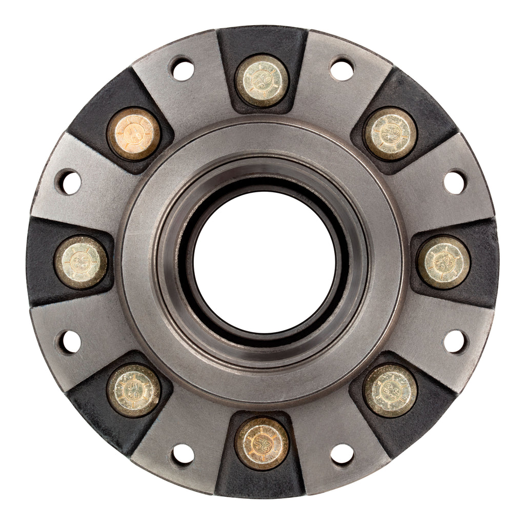 CURT 2024029119 Short Threaded Idler Hub Assembly with Races & Wheel Studs, 10,000-lb. Axles