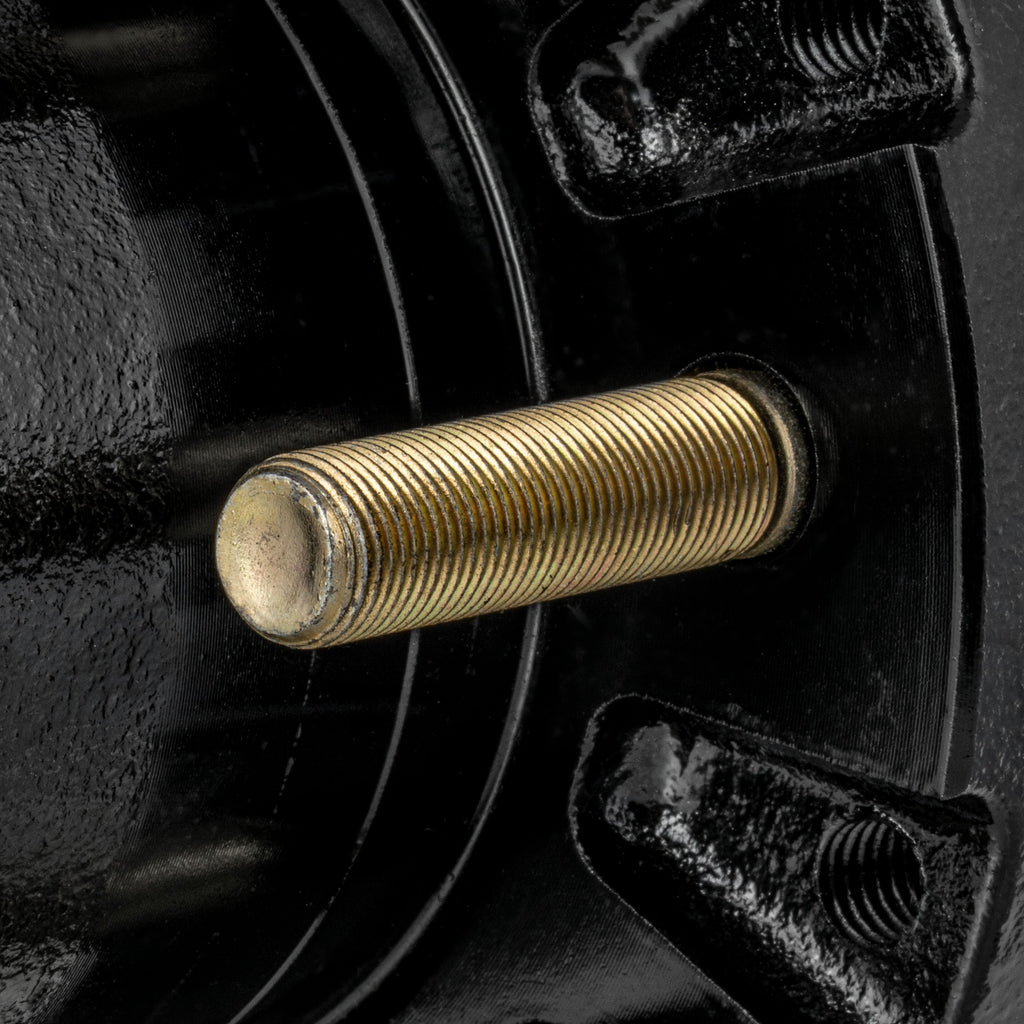 CURT 2024029119 Short Threaded Idler Hub Assembly with Races & Wheel Studs, 10,000-lb. Axles