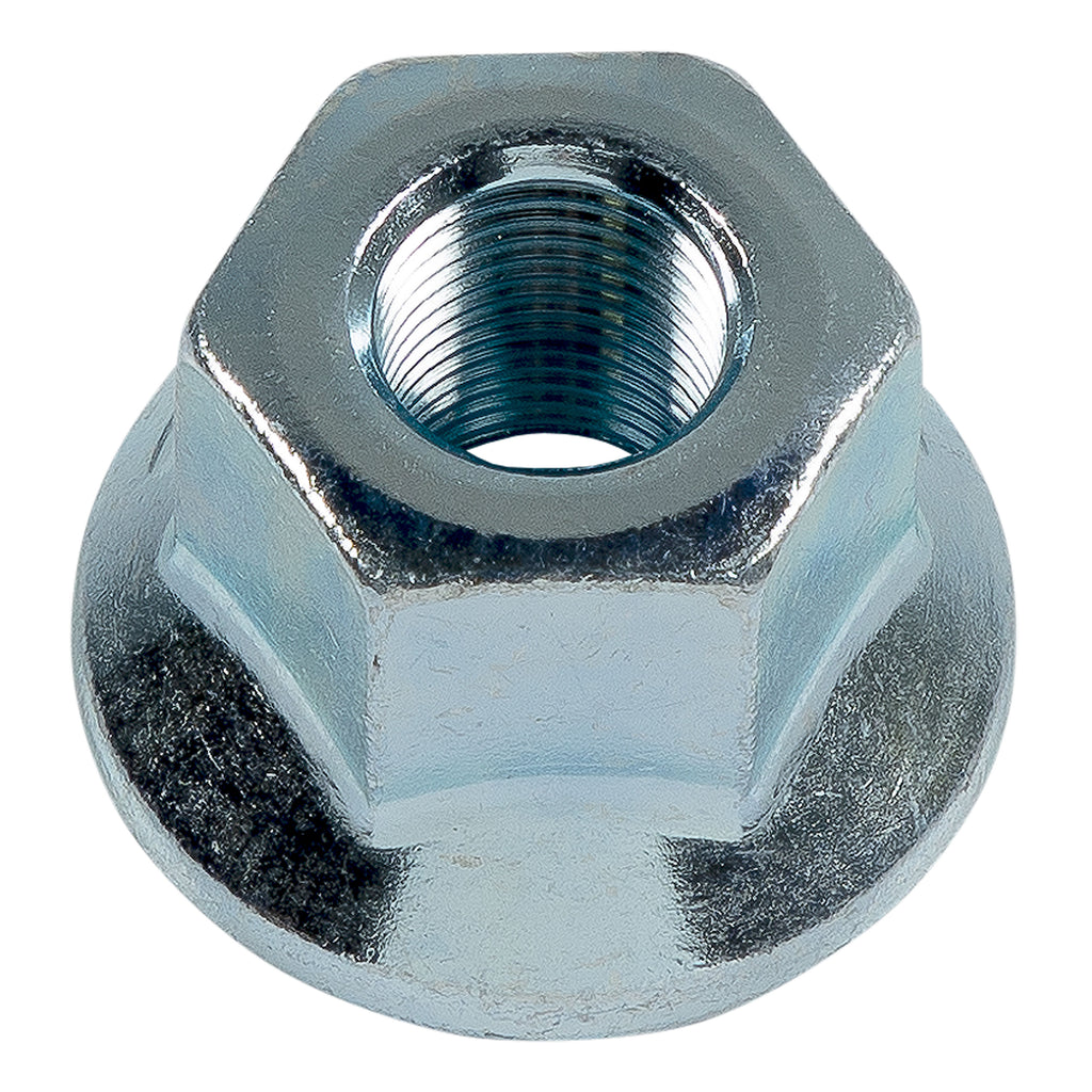 CURT 2024039634 Trailer Axle Hex Flange Lug Nut, 5/8"-18 Thread Size, 8 Pack
