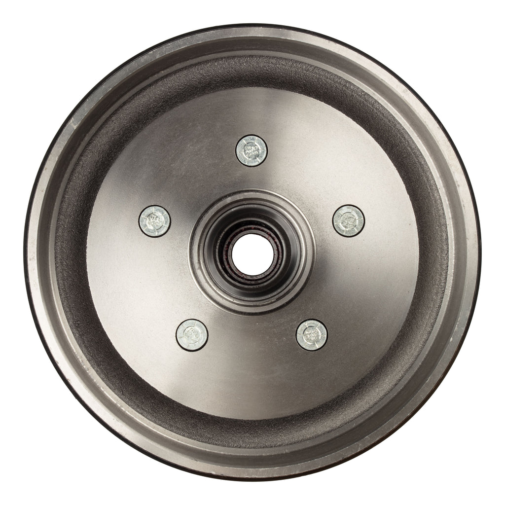 CURT 2024114172 10" Brake Hub Complete Kit with Installed Bearings, 3,500-lb. Axles