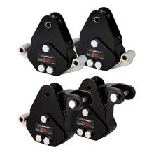 Load image into Gallery viewer, CURT 2024115101 Equa-Flex Rubberized Equalizer Short Triple Axle Kit, 5,000-8,000-lb. Axles