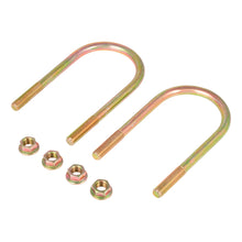 Load image into Gallery viewer, CURT 2024117447 Trailer Axle U-Bolt &amp; Nut Kit, 4,400-lb. Axles, 3" Axle Tube, 1/2"-20 Thread