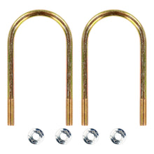 Load image into Gallery viewer, CURT 2024117450 Trailer Axle U-Bolt &amp; Nut Kit, 10,000-lb. Axles, 4" Axle Tube, 5/8"-11 Thread