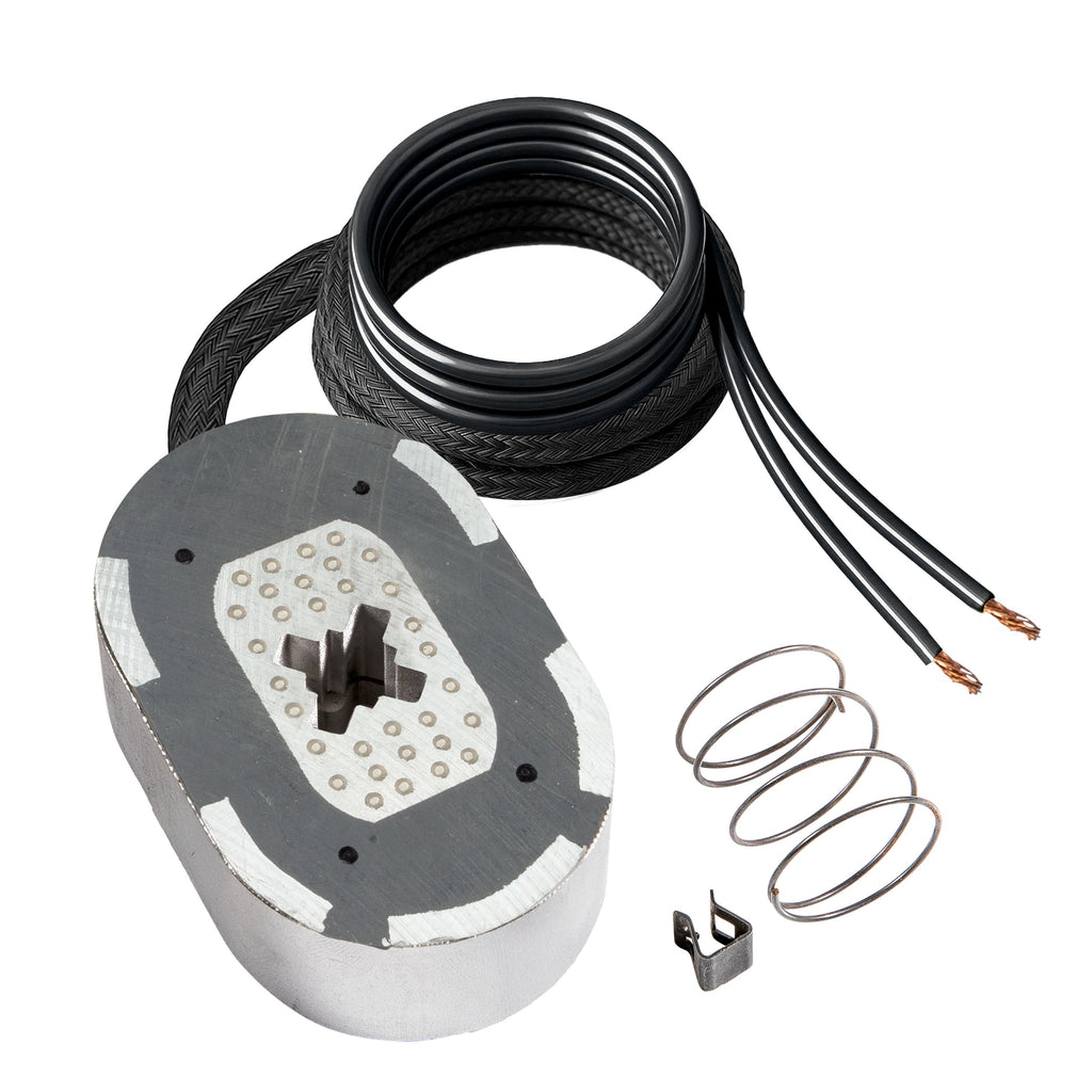 CURT 2024120113 Electric Trailer Brake Magnet Kit, 5,200-7,000-lb. Axles, 12" x 2" Brakes, Black