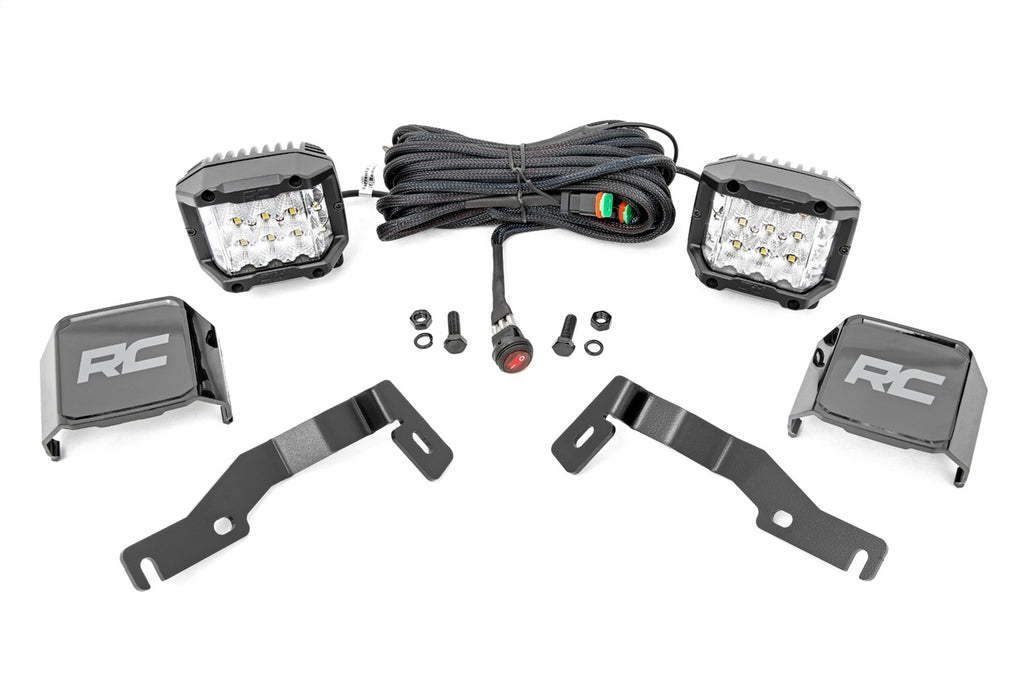 Rough Country 72105 LED Fog Light Kit for Select Toyota Tacoma