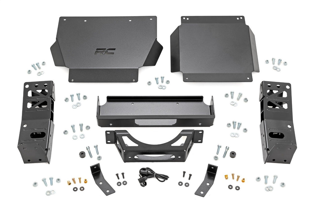 Rough Country 72011 Hidden Winch Mounting Plate for Select Toyota Tacoma