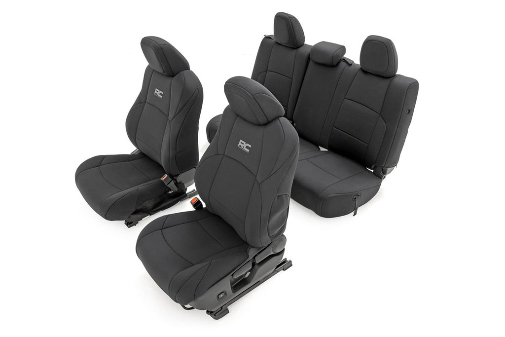Rough Country 91062 Seat Cover Set for Select Toyota Tacoma