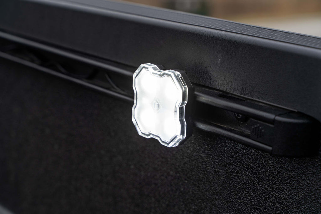Diode Dynamics DD7948 Allows you to mount four LED rock lights in your truck bed. for Select Toyota Tacoma, Toyota Tundra
