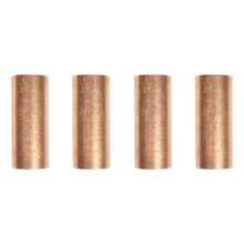 Load image into Gallery viewer, CURT 2025009017 Bronze Trailer Leaf Spring Bushing, 1-3/4" Length, 9/16" Inside Diameter, 4 Pack