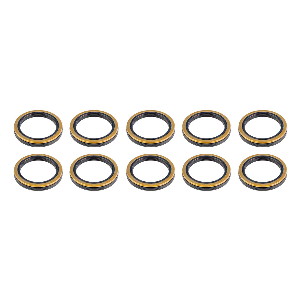 CURT 2025027330 Unitized Oil Seal, 10,000-lb. Axles, 2.875" Spindle Shaft Diameter, 10 Pack