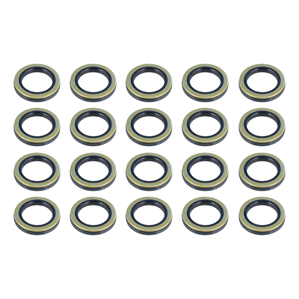 CURT 2025027331 Unitized Oil Seal, 5,200-8,000-lb. Axles, 2.25" Spindle Shaft Diameter, 20 Pack