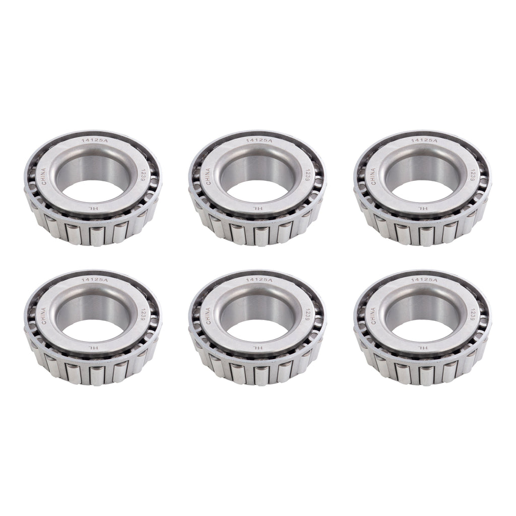 CURT 2025027341 Outer Bearing Cone, 7,000-lb. Axles, 6 Pack