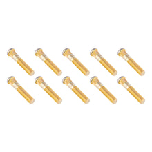 Load image into Gallery viewer, CURT 2025027411 Axle Wheel Stud, 0.689" Knurl, 5/8"-18 Thread, 3-7/16" Shoulder Length, 10 Pack
