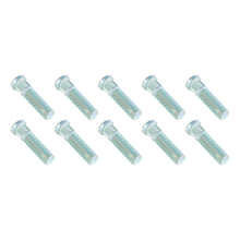 Load image into Gallery viewer, CURT 2025027416 Axle Wheel Stud, 0.545" Knurl, 1/2"-20 Thread, 2" Shoulder Length, 10 Pack