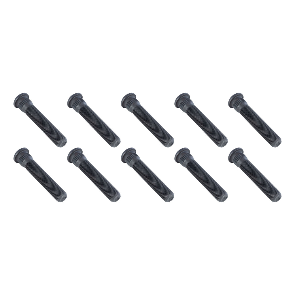 CURT 2025027417 Axle Wheel Stud, 1.007" Knurl, M22 x 1.5, 4-13/16" Shoulder Length, 10 Pack