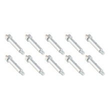 Load image into Gallery viewer, CURT 2025027732 Trailer Suspension Wet Bolt, 9/16" Diam., 7/16"-20 Thread, 2-13/16" L., 10 Pack