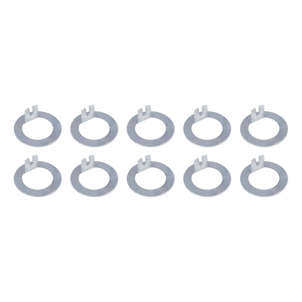 CURT 2025027755 Spindle Washer, 2,200-8,000-lb. Axles, 1" ID, 1-11/16" OD, Locking Tang, 10 Pack