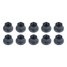 Load image into Gallery viewer, CURT 2025027784 Trailer Axle Swiveling Flange Lug Nut, 5/8"-18 Thread Size, 10 Pack