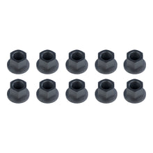 Load image into Gallery viewer, CURT 2025027785 Trailer Axle Swiveling Flange Lug Nut, M22 x 1.5 Thread Size, 10 Pack