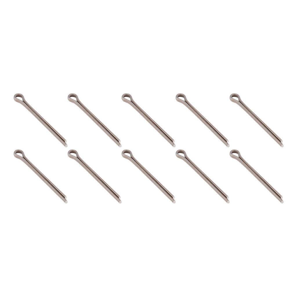 CURT 2025027790 Cotter Pin, 8,000-lb. Axles, 1/8" Diameter, 1-3/4" Length, 10 Pack