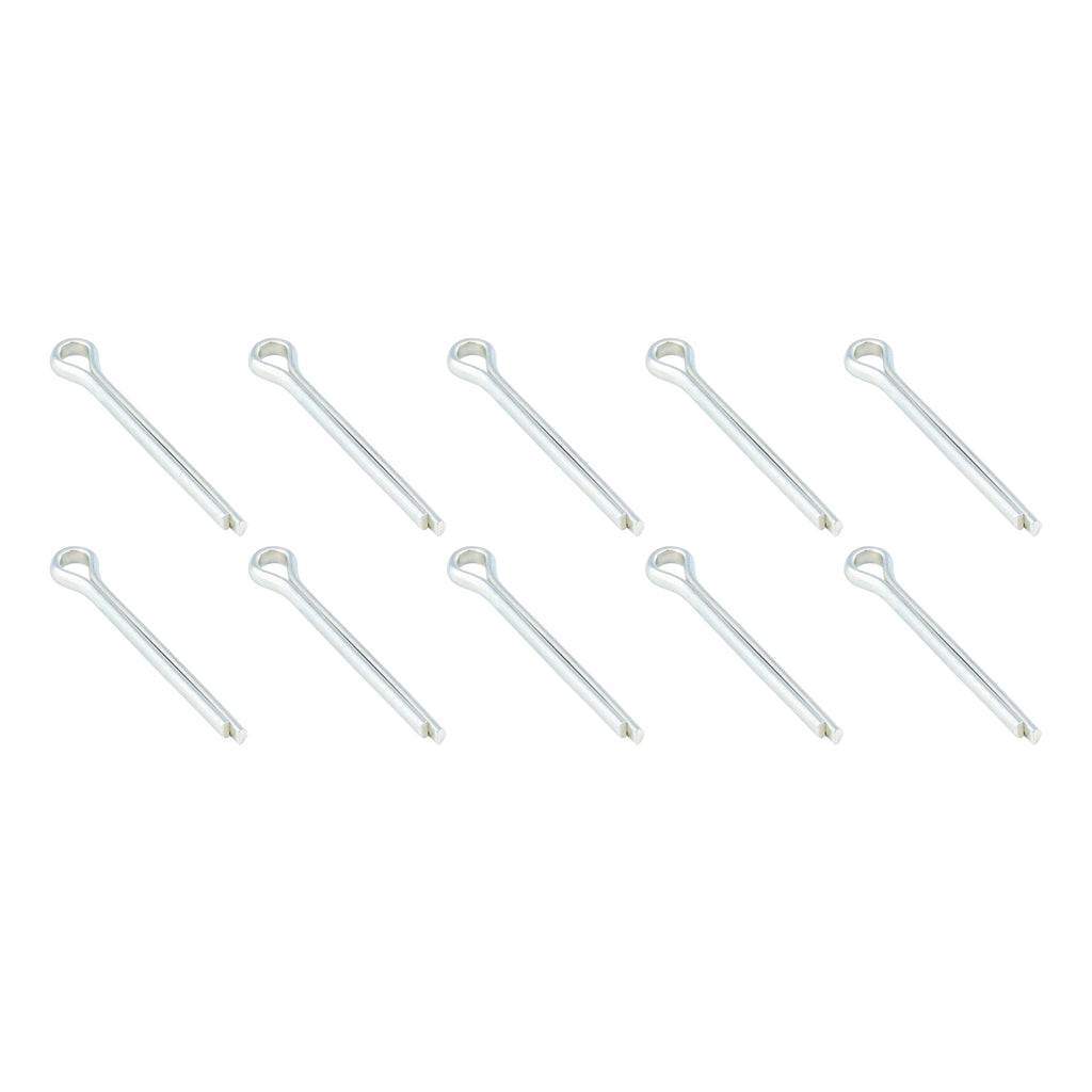 CURT 2025027791 Cotter Pin, 10,000-16,000-lb. Axles, 1/4" Diameter, 2-1/4" Length, 10 Pack