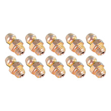 Load image into Gallery viewer, CURT 2025027802 Grease Zerk for Wet Bolt Equalizers &amp; Lubricated Axles, 10 Pack