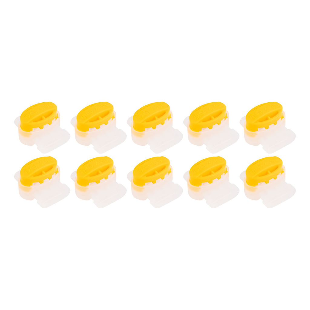 CURT 2025027803 Sealed Wire Connector for Trailer Axles with Electric Brakes, 10 Pack
