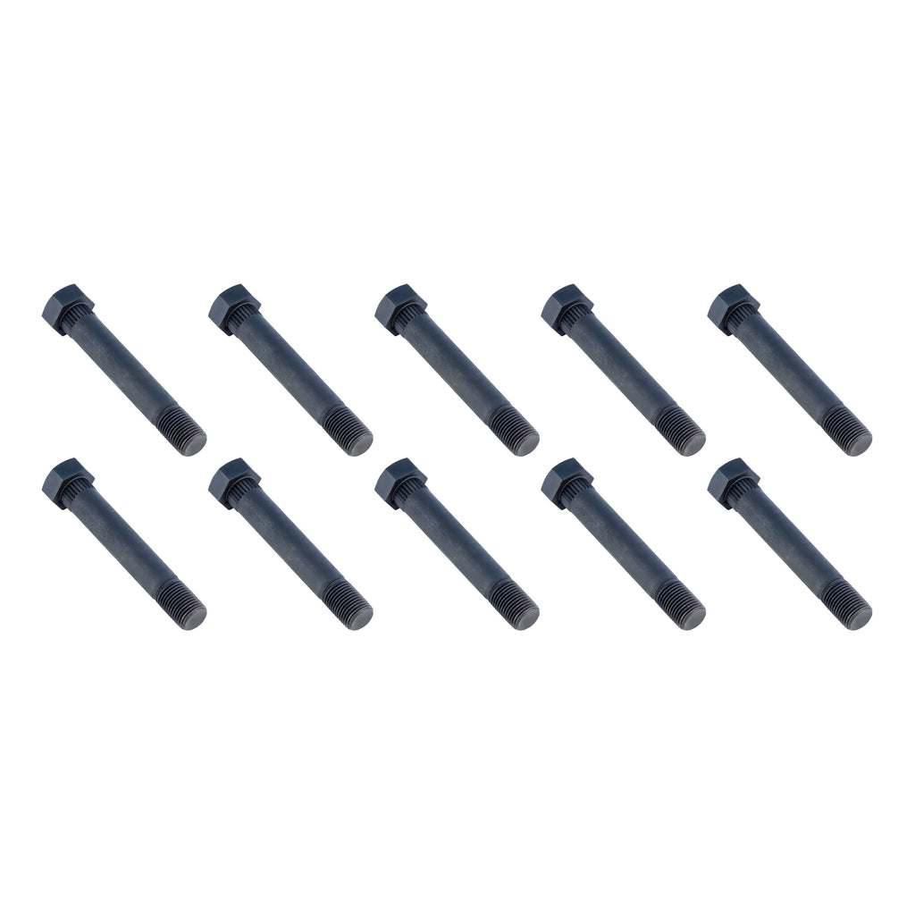 CURT 2025047553 Trailer Suspension Hex Bolt, 9/16" Diam., 9/16"-18 Thread, 3-1/2" L., 10 Pack