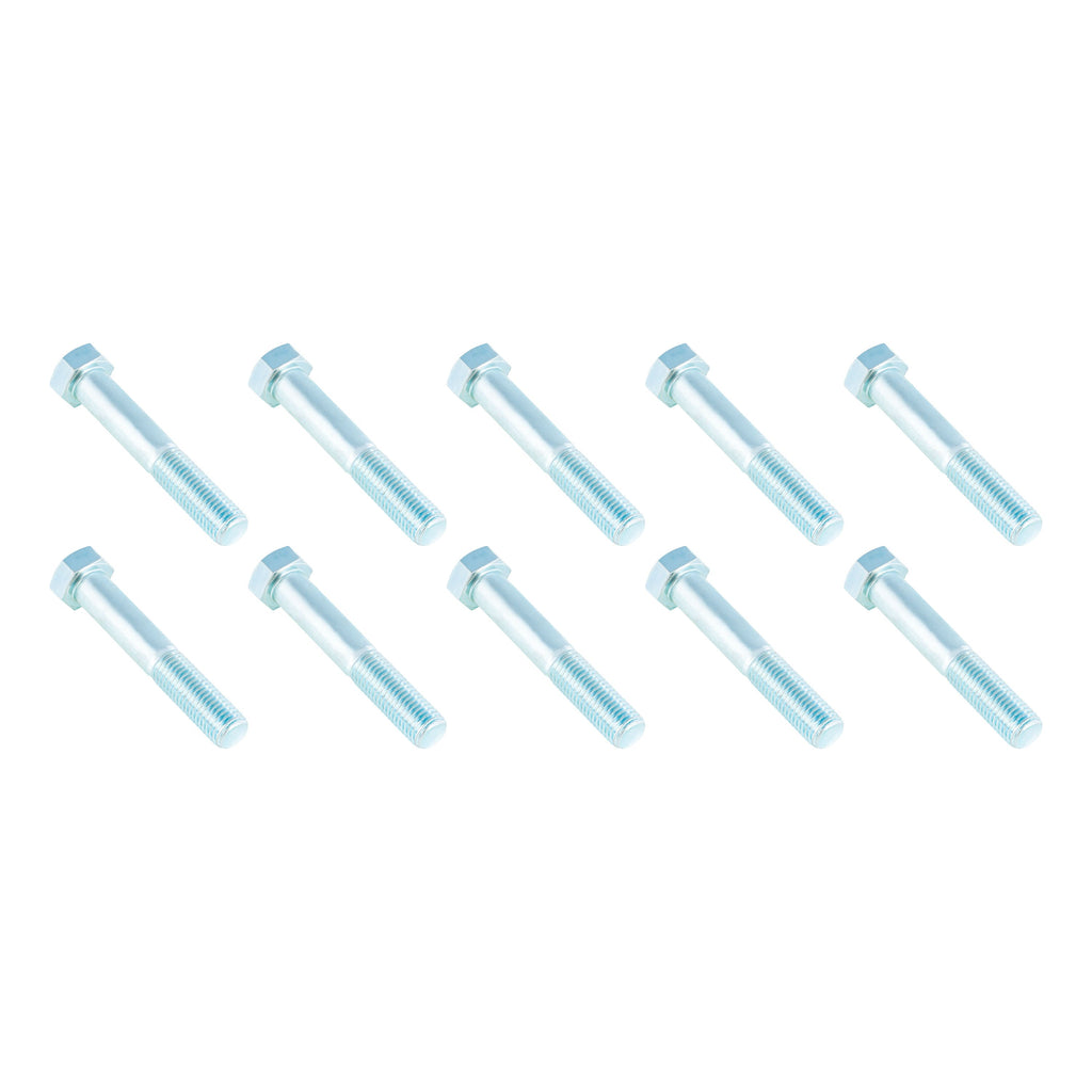 CURT 2025047559 Trailer Suspension Hex Bolt, 3/4" Diam., 3/4"-10 Thread, 4-1/2" Length, 10 Pack