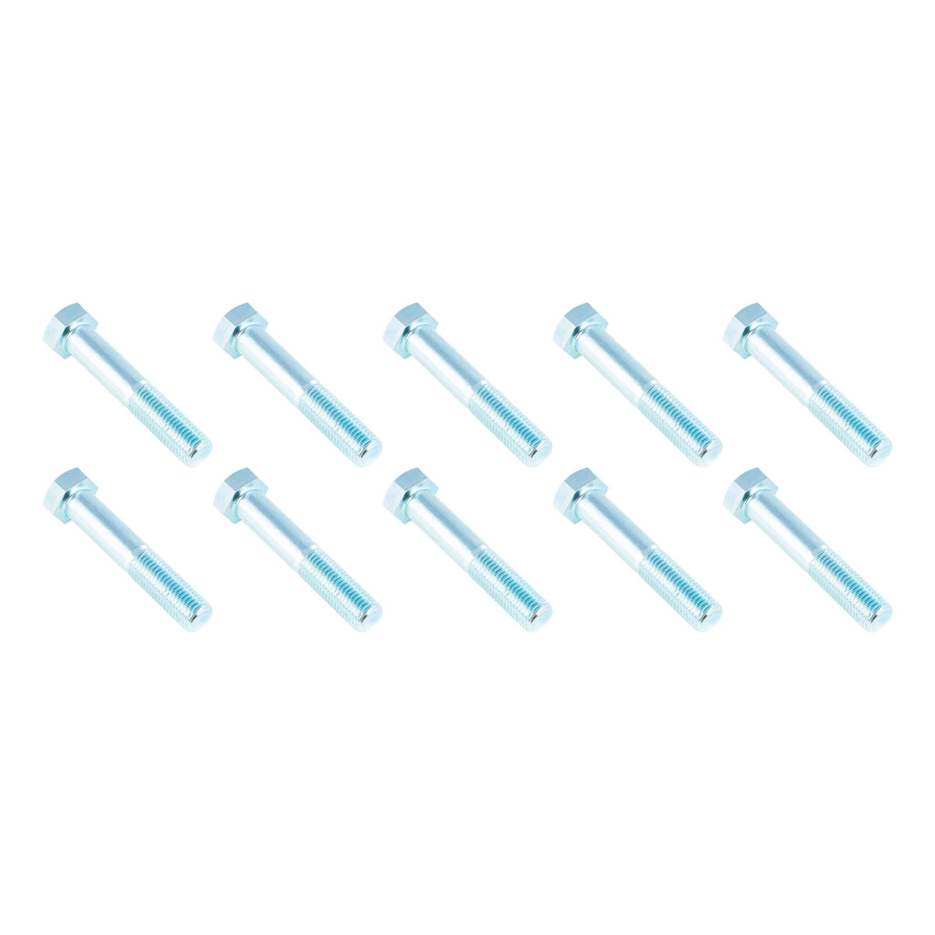 CURT 2025047564 Trailer Suspension Hex Bolt, 1" Diam., 1"-8 Thread Size, 5-1/2" Length, 10 Pack