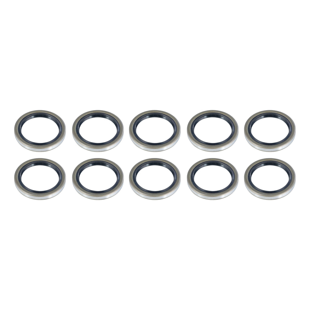 CURT 2025047573 Double Lip Grease Seal, 2,200-lb. Axles, 1.5" Spindle Shaft Diameter, 30 Pack