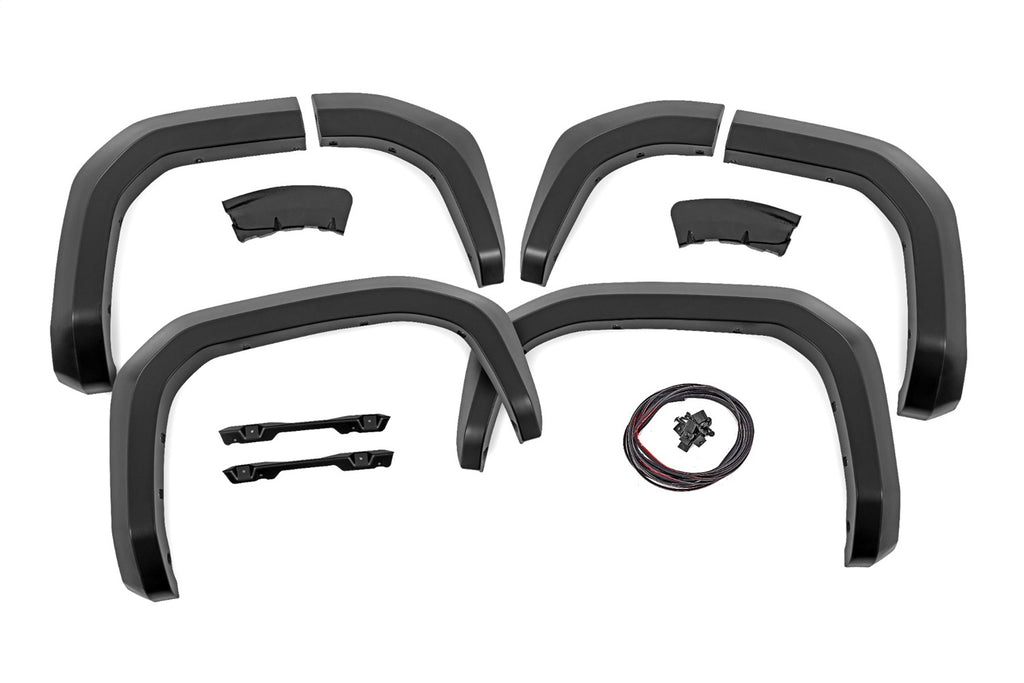 Rough Country S-T12511-1L7 Fender Flares for Select Toyota 4Runner