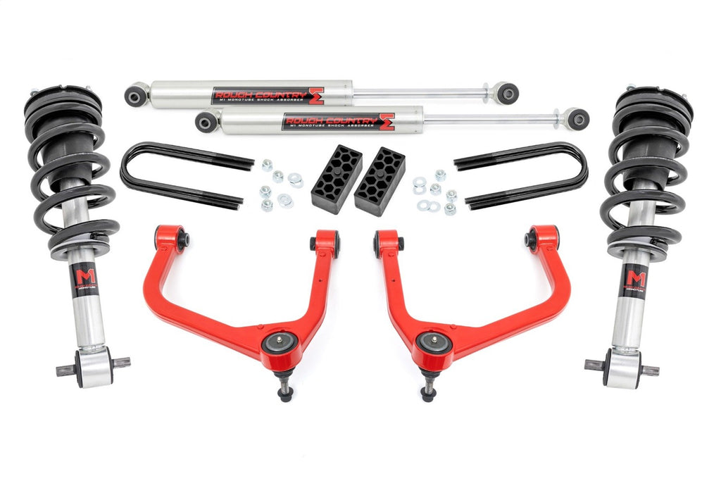 Rough Country 110440RED Suspension Lift Kit for Select Chevrolet Silverado