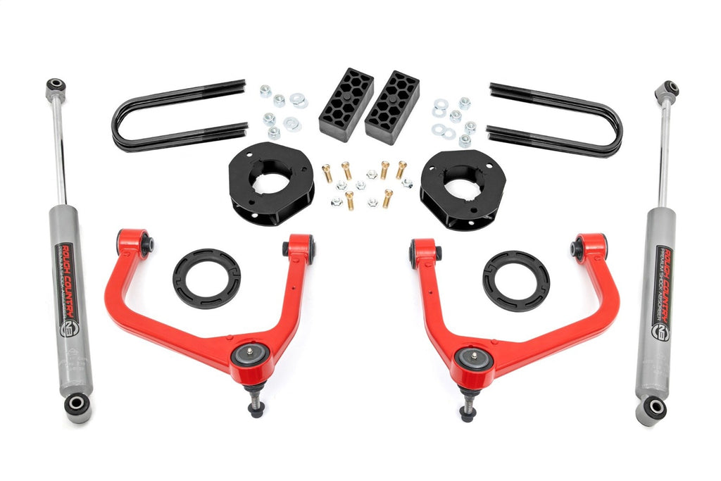 Rough Country 110430RED Suspension Lift Kit for Select Chevrolet Silverado