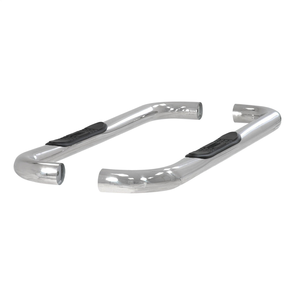 ARIES 203004-2 3in. Round Polished Stainless Side Bars; Select Ford Expedition - Truck Part Superstore