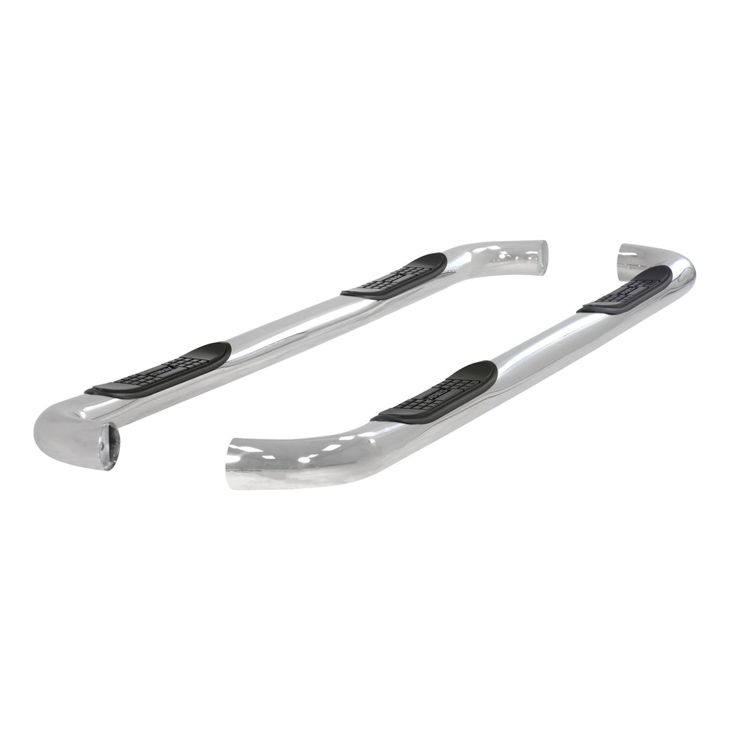 ARIES 203006-2 3" Round Polished Stainless Side Bars, Select Ford Excursion, F-250, F-350 for Select Ford F-250