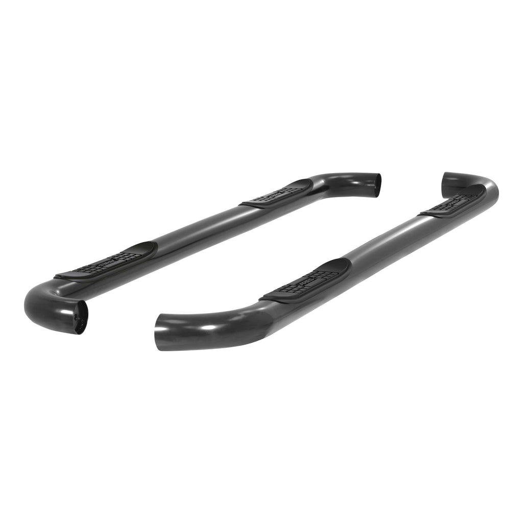 ARIES 203006 3" Round Black Steel Side Bars, Select Ford Excursion, F-250, F-350 Super Duty for Select Ford F-250