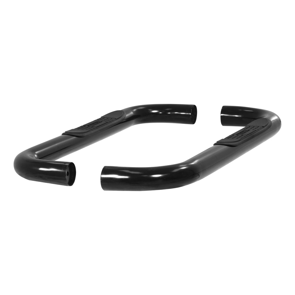ARIES 203007 3" Round Black Steel Side Bars, Select Ford F-150 for Select Ford F-150