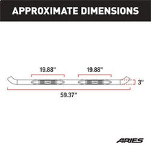 Load image into Gallery viewer, ARIES 203012 3in. Round Black Steel Side Bars; Select Ford Explorer; Mazda Tribute - Truck Part Superstore