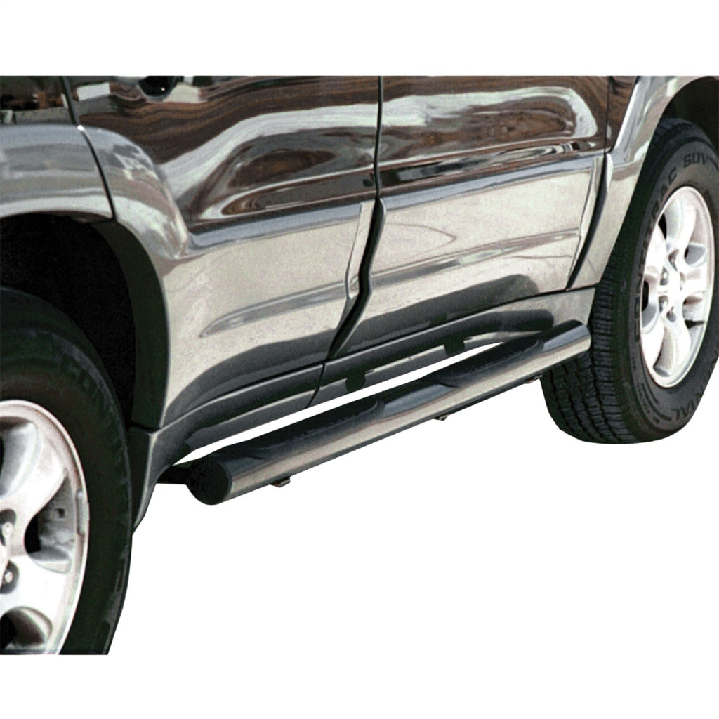 ARIES 203012 3in. Round Black Steel Side Bars; Select Ford Explorer; Mazda Tribute - Truck Part Superstore