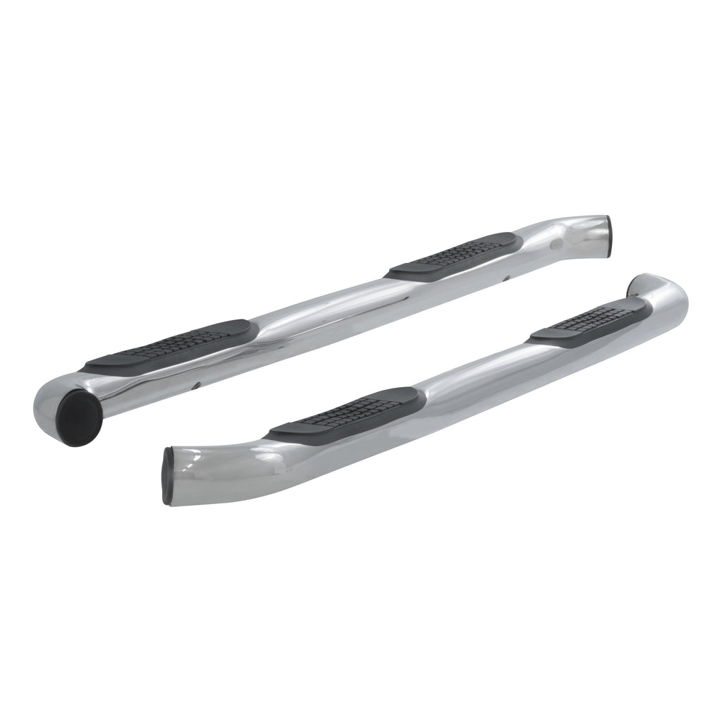 ARIES 203015-2 3" Round Polished Stainless Side Bars, Select Ford F-150, Lincoln Mark LT for Select Ford F-150