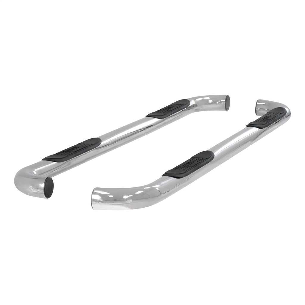 ARIES 203019-2 3in. Round Polished Stainless Side Bars; Select Ford Explorer Sport Trac - Truck Part Superstore