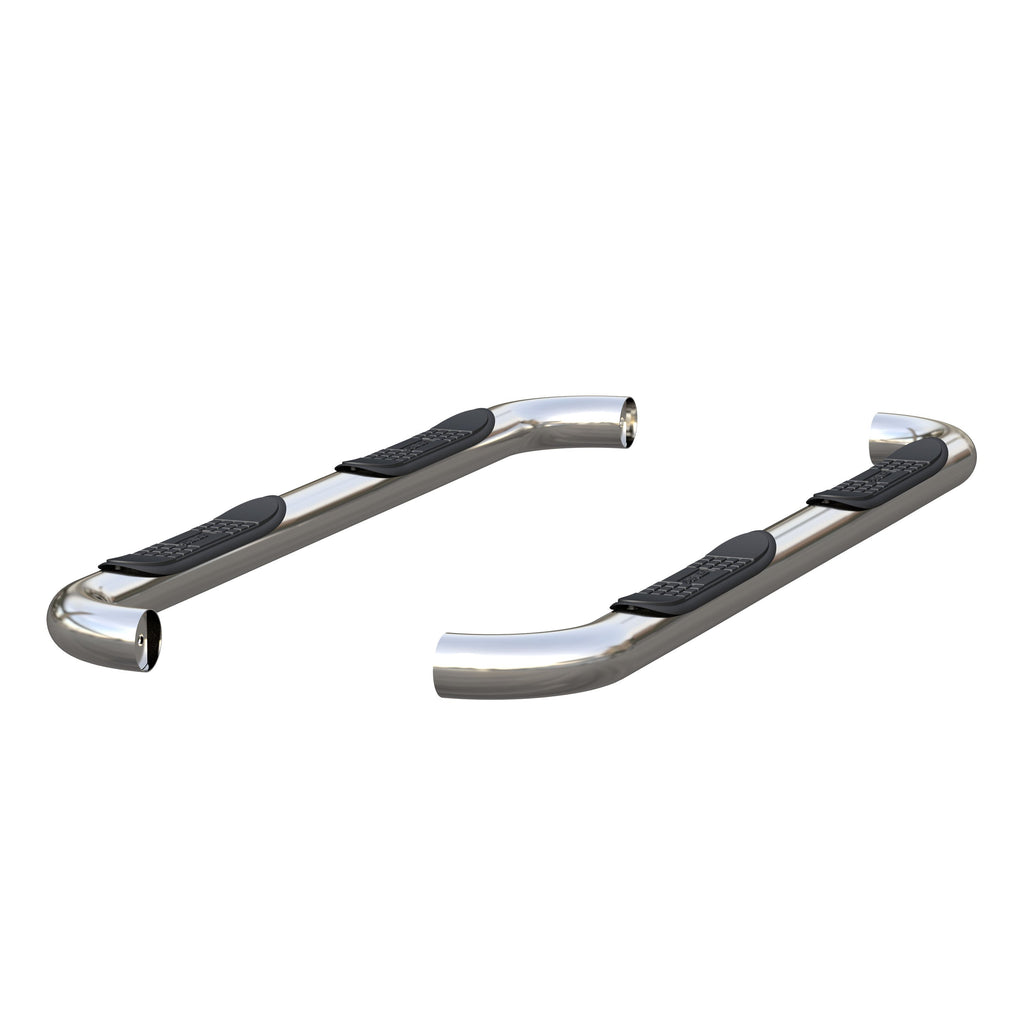 ARIES 203025-2 3" Round Polished Stainless Side Bars, Select Ford F-250, F-350 Super Duty for Select Ford F-250