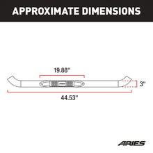 Load image into Gallery viewer, ARIES 203034 3" Round Black Steel Side Bars, Select Mazda B-Series, Ford Ranger for Select Ford Ranger