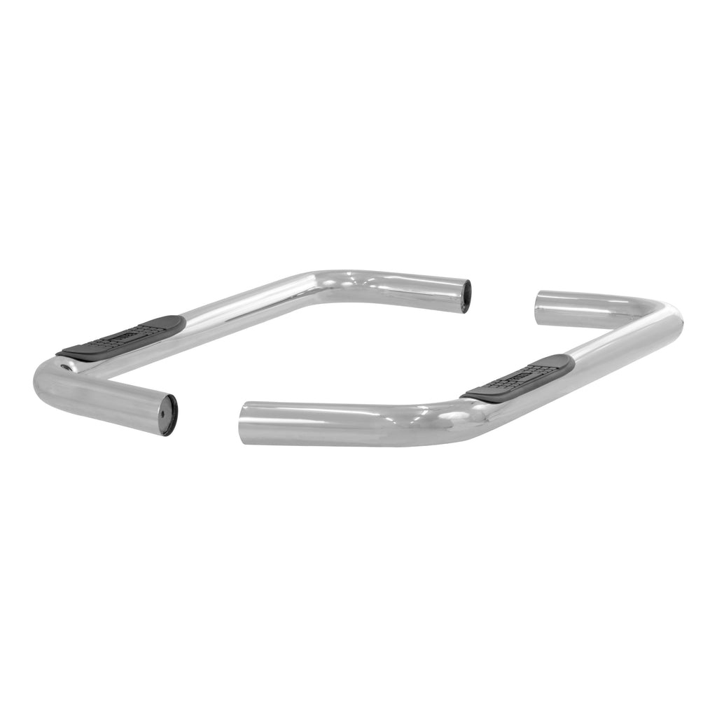 ARIES 203035-2 3" Round Polished Stainless Side Bars, Select Ford Ranger for Select Ford Ranger