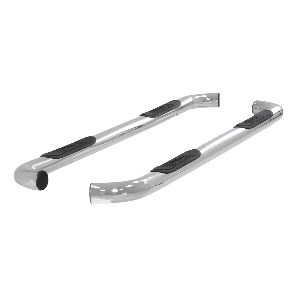 ARIES 203039-2 3" Round Polished Stainless Side Bars, Select Ford F-150 for Select Ford F-150
