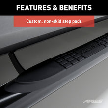 Load image into Gallery viewer, ARIES 203041 3" Round Black Steel Side Bars, Select Ford Explorer for Select Ford Explorer