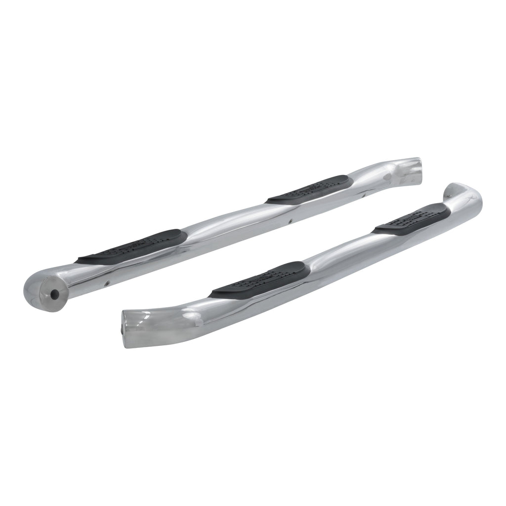 ARIES 203043-2 3" Round Polished Stainless Side Bars, Select Ford F-150, F-250, F-350 for Select Ford F-150
