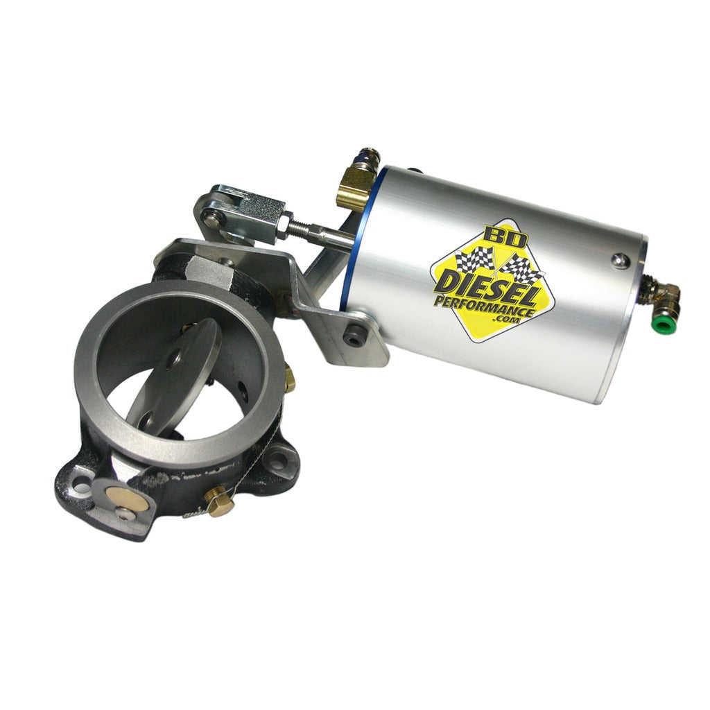 BD Diesel 2033143 Exhaust Brake - 1994-1997 Ford 7.3L Vac/Turbo Mount for Select Ford F-250, Ford F-250 HD, Ford F-350