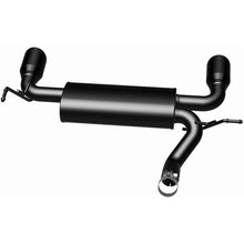 Load image into Gallery viewer, MagnaFlow Exhaust Products 15160 Street Series Black Coated Axle Back System for Select Jeep Wrangler, Jeep Wrangler JK